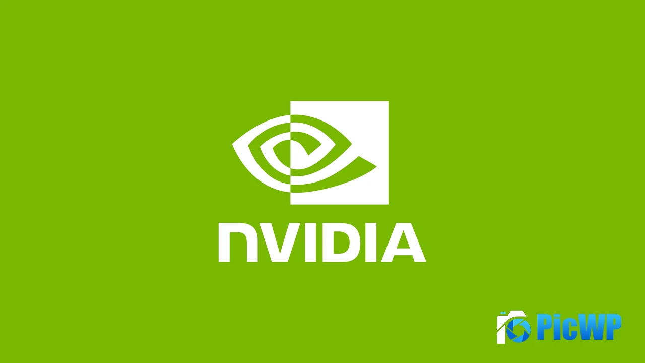 Nvidia Logo Green background 4K PC Wallpaper
