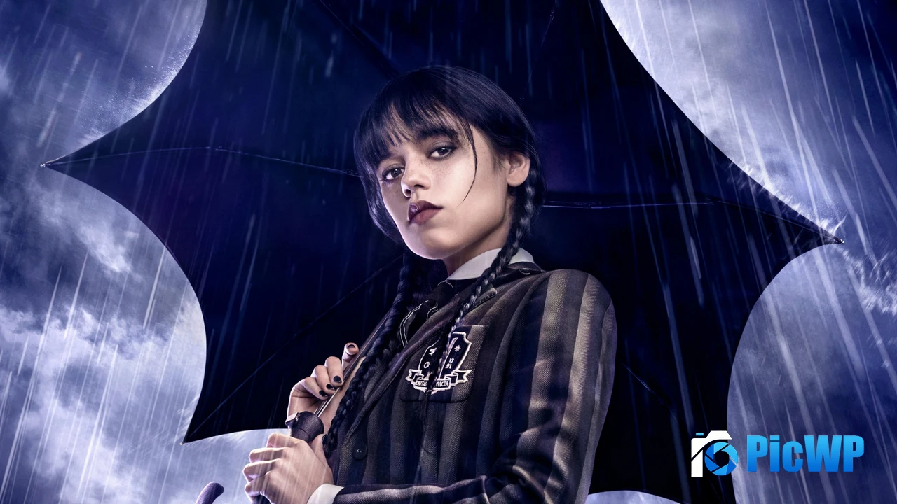 Wednesday Addams Season 2 4K PC Wallpaper