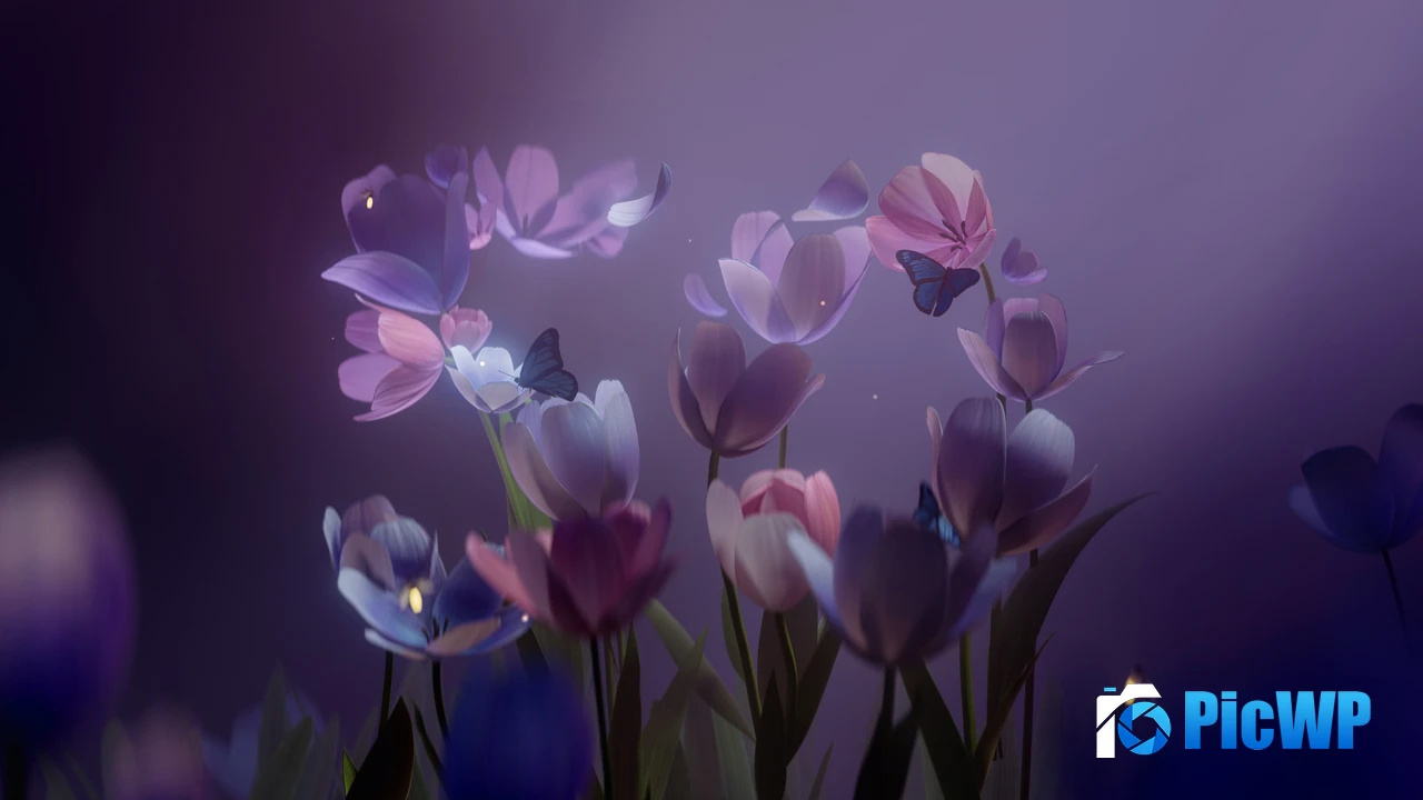 Microsoft 50th Anniversary Tulips 4K PC Wallpaper