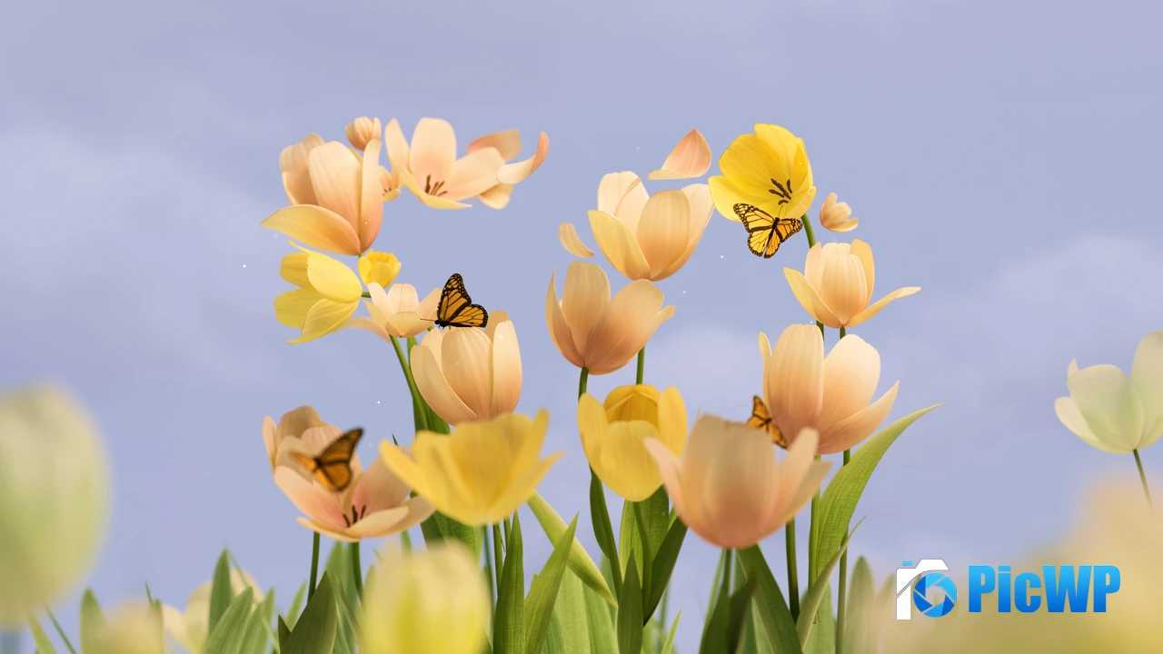 Spring flowers Blossom 4K PC Wallpaper