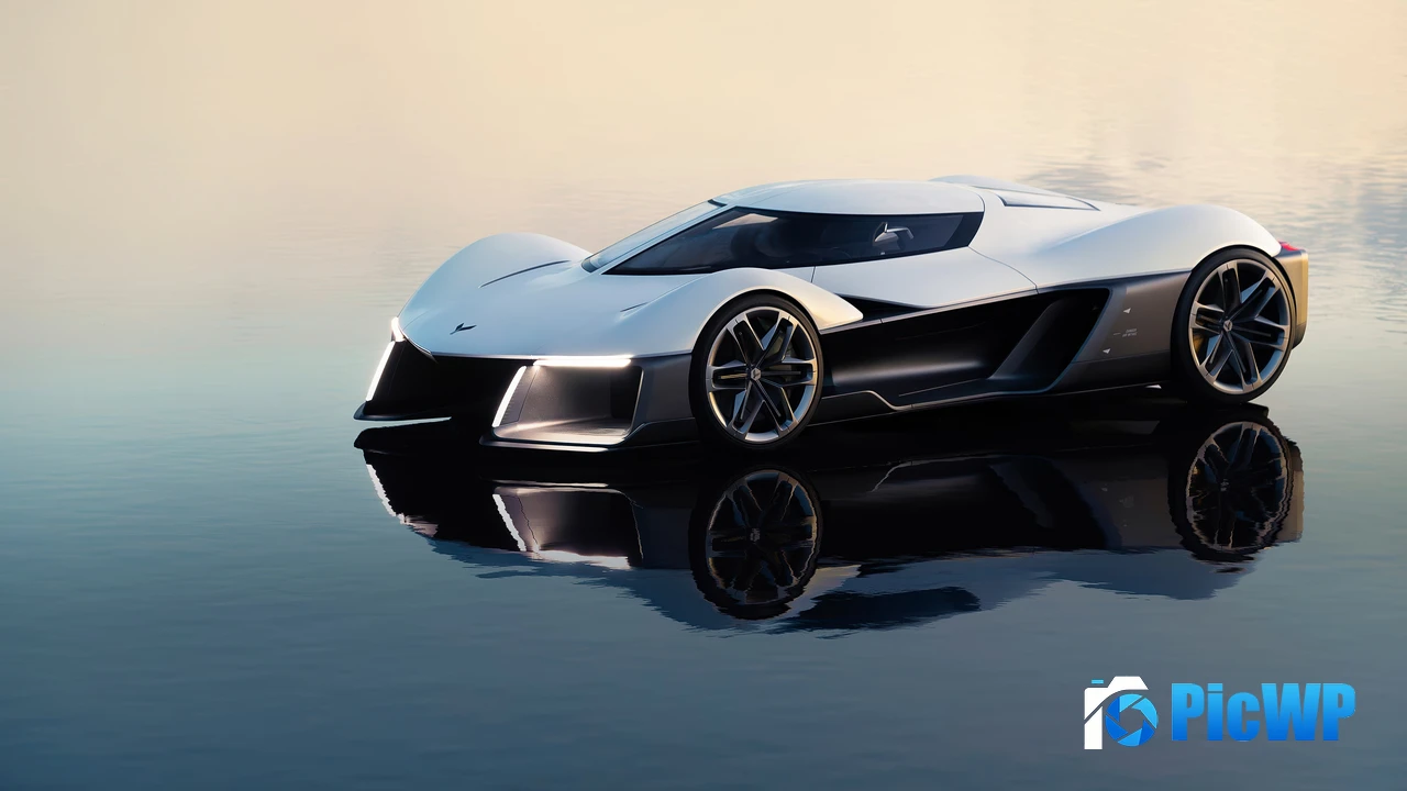 Chevrolet Corvette Concept Electric supercar 4K PC Wallpaper