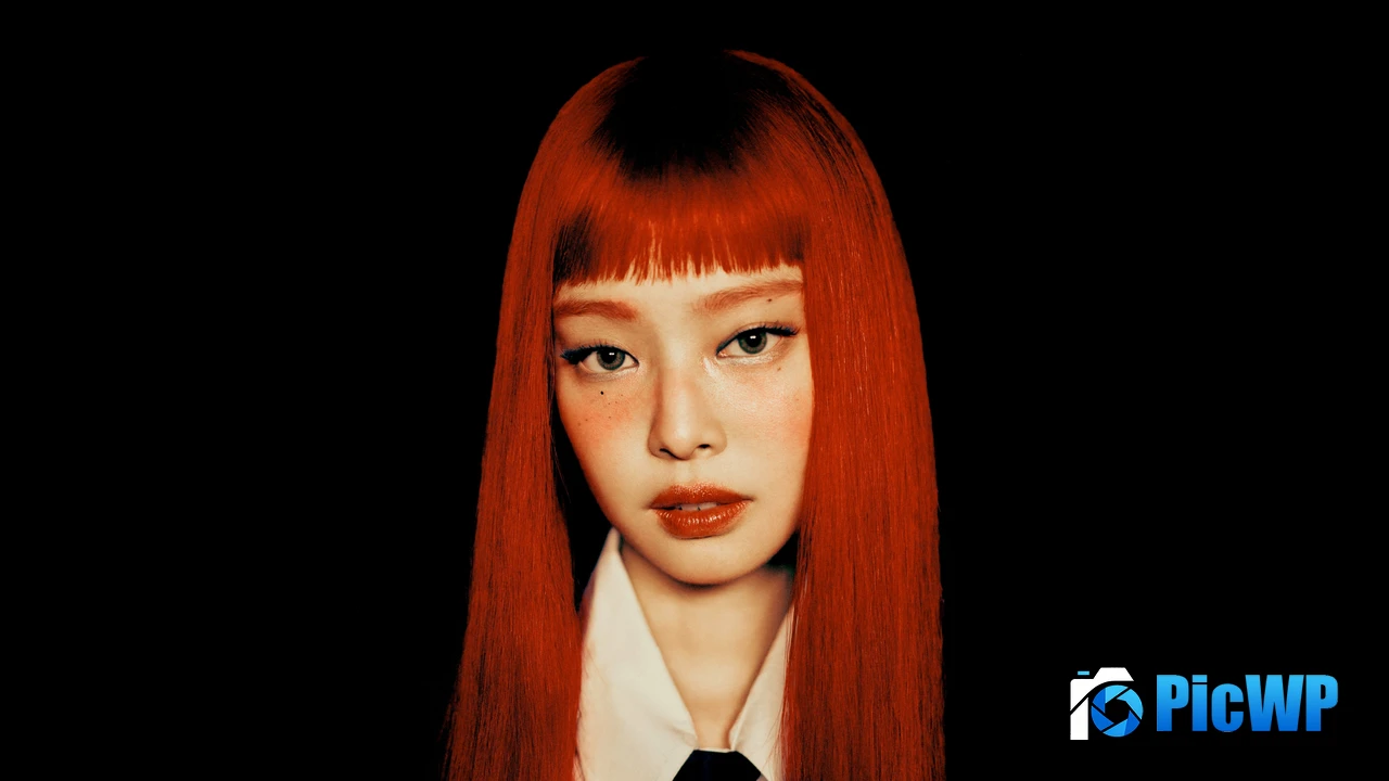 Jennie Ruby red 4K PC Wallpaper