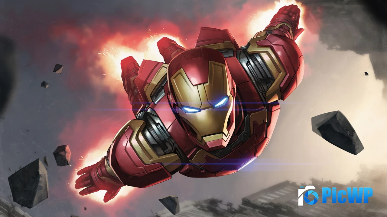 Iron Man Artwork 4K PC Wallpaper
