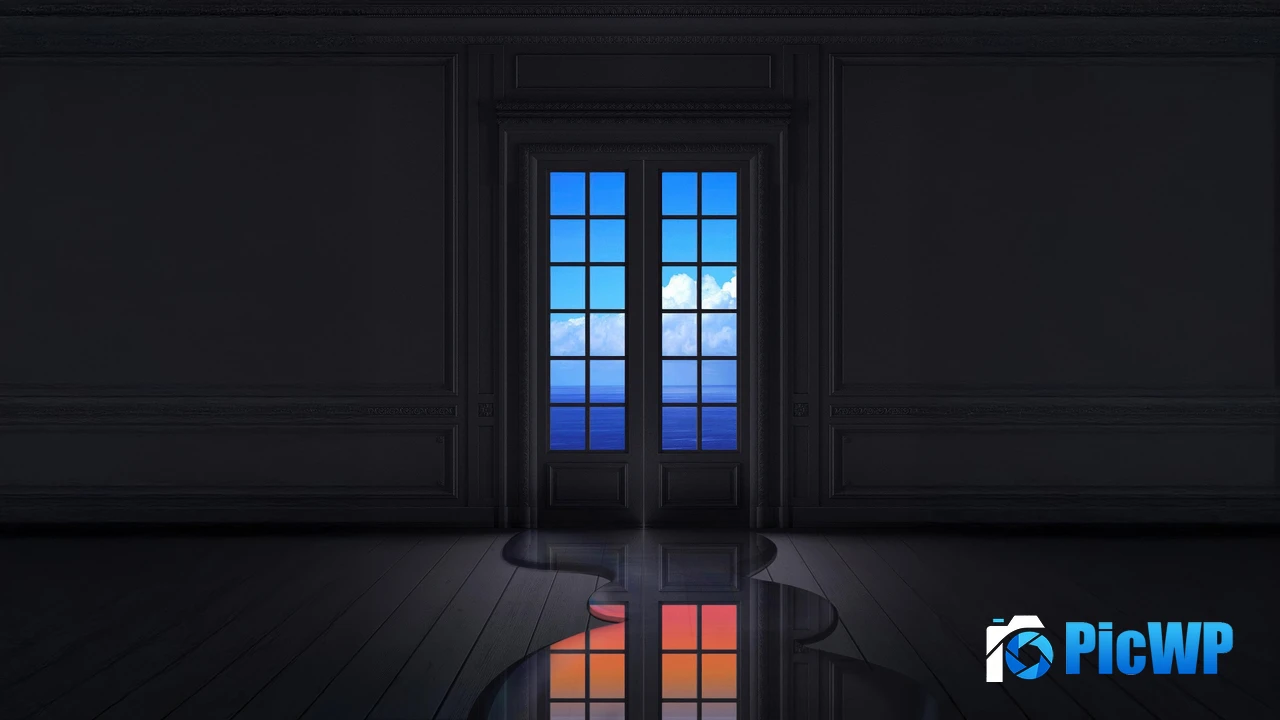 Duality Doorway 4K PC Wallpaper
