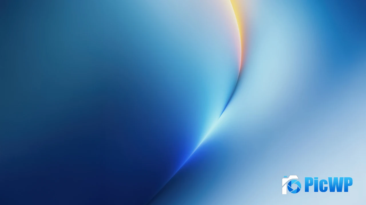 Blue abstract Blue gradient 4K PC Wallpaper