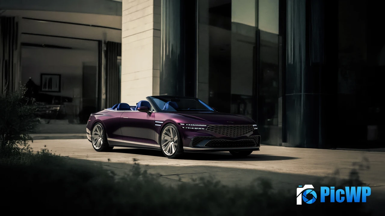 Genesis X Gran Convertible 2025 4K PC Wallpaper