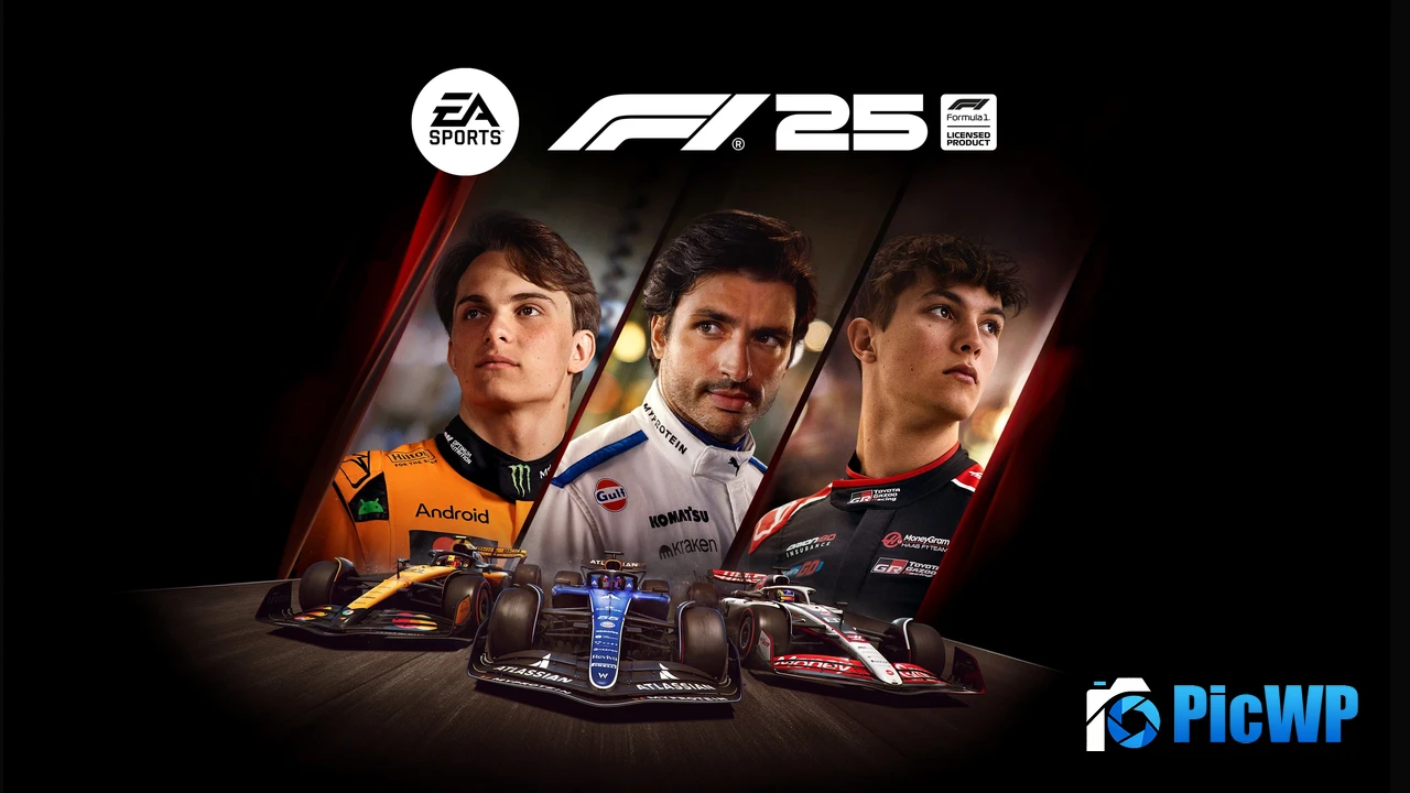 F1 25 Cover Art 4K PC Wallpaper