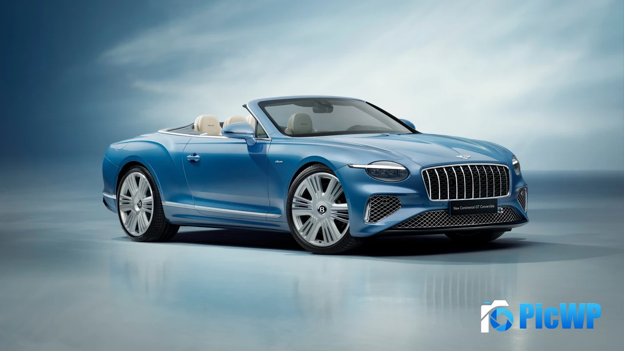 Bentley Continental GT Azure 3K Mobile Wallpaper