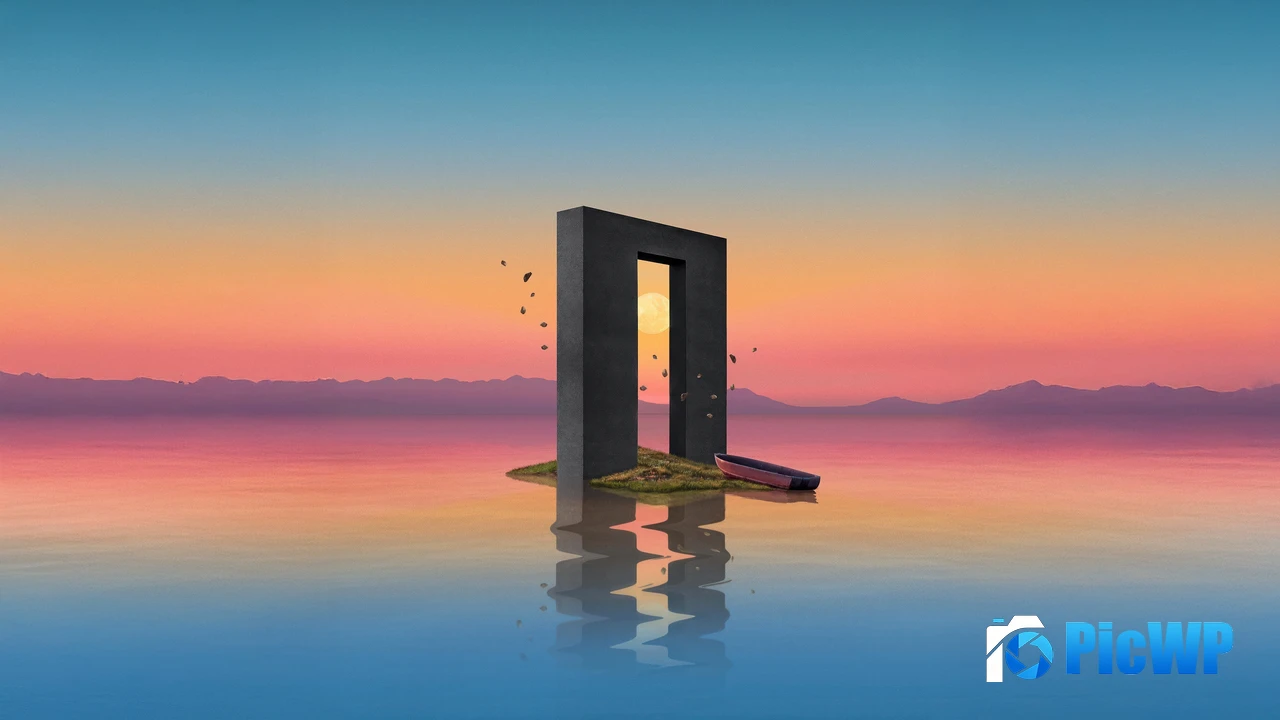 Portal Aesthetic 4K PC Wallpaper