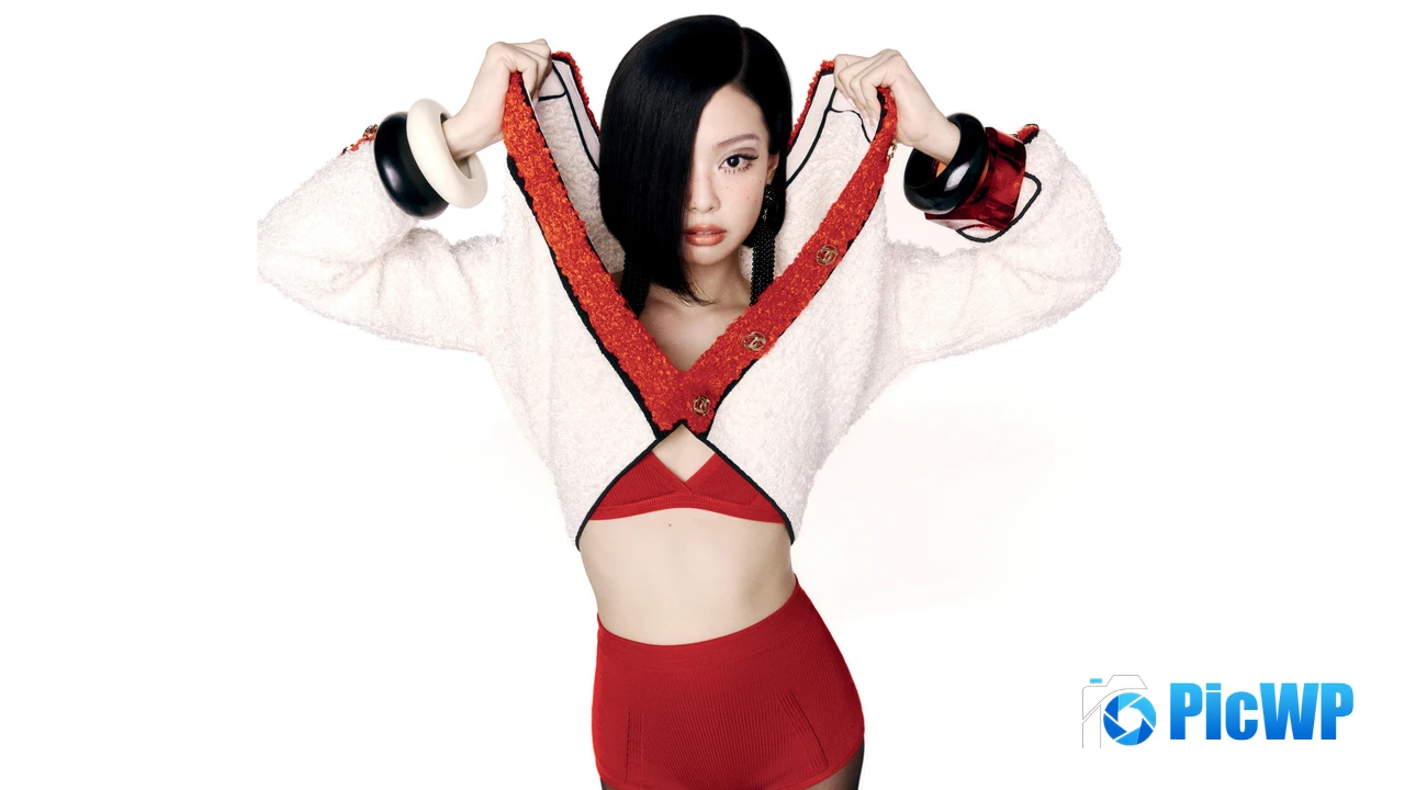 Jennie V Magazine 4K PC Wallpaper