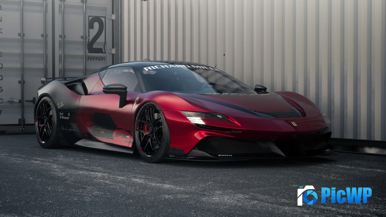 Ferrari SF90 Stradale Carbon Fiber 4K PC Wallpaper