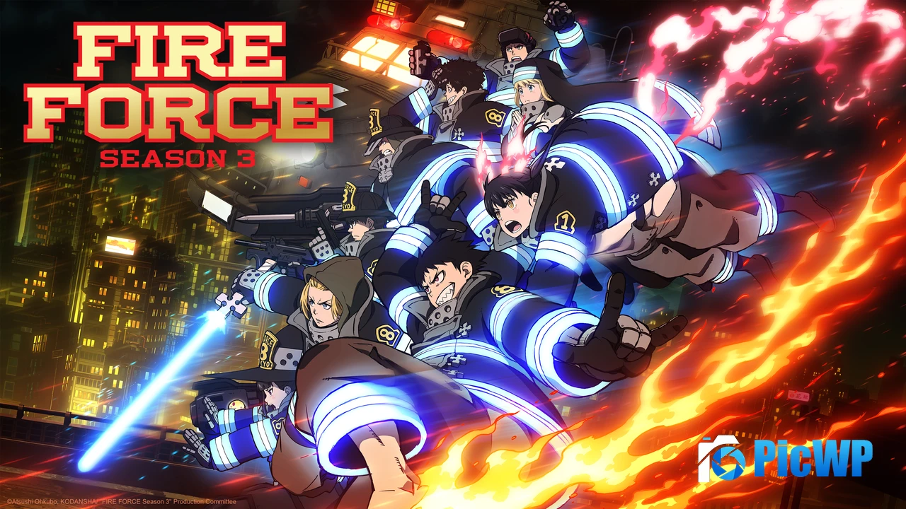 Fire Force Shinra Kusakabe 4K PC Wallpaper