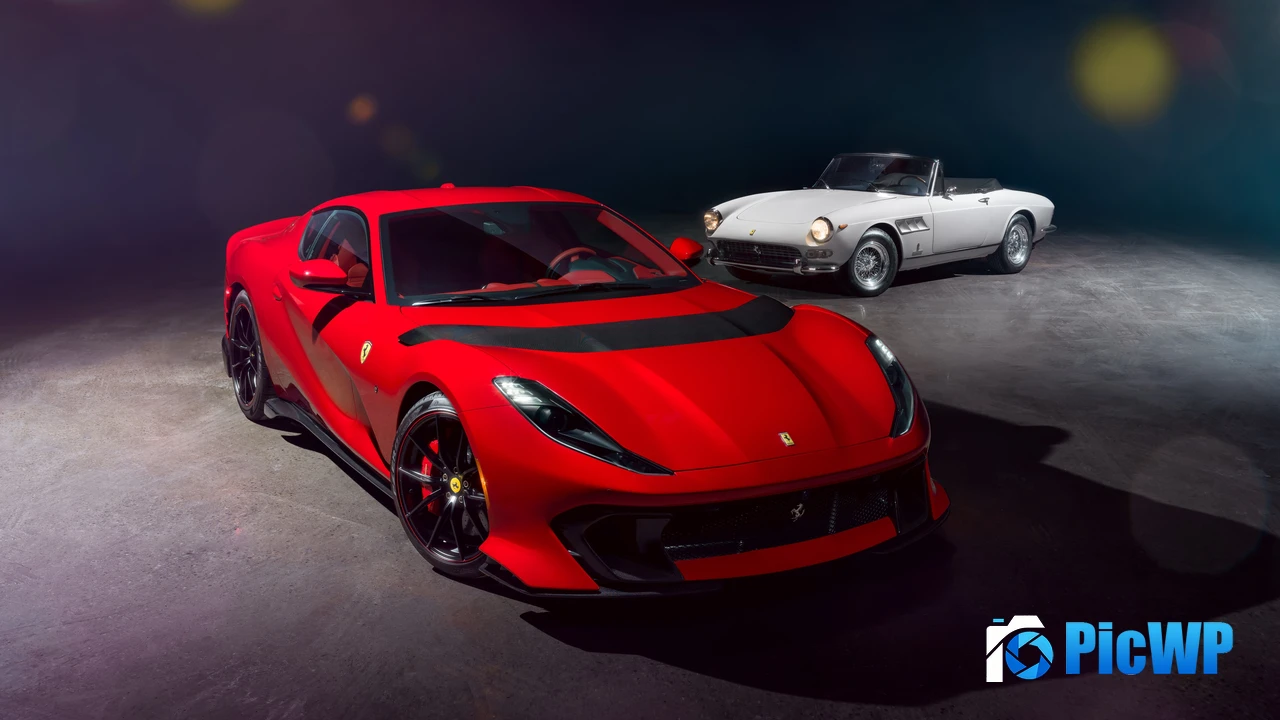 Ferrari 812 Competizione Outdoor 4K PC Wallpaper