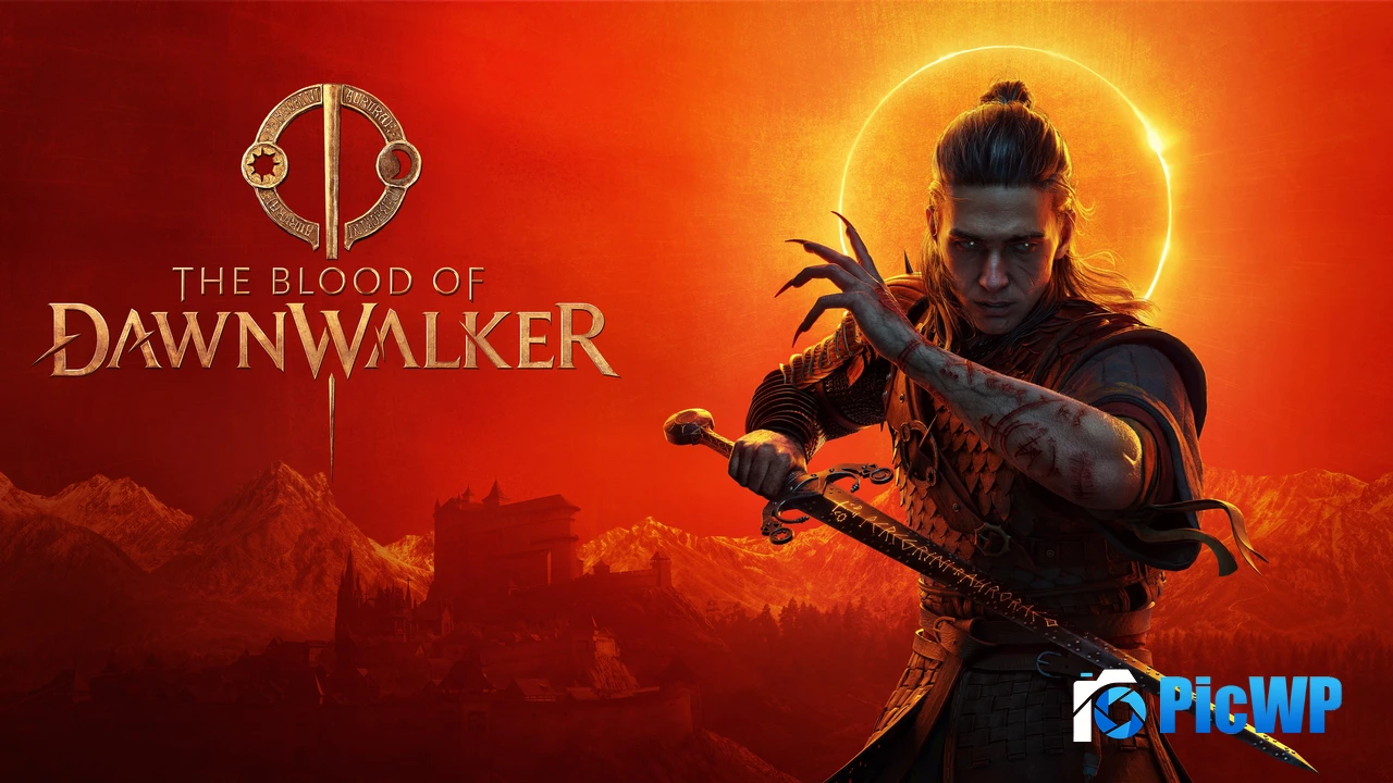 The Blood of Dawnwalker Key Art 4K PC Wallpaper