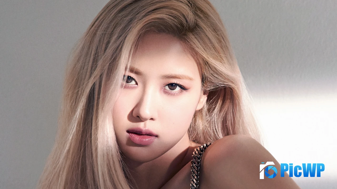 Rose (Blackpink) Closeup 4K PC Wallpaper