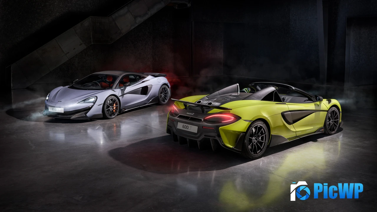 McLaren 600LT Twins 4K PC Wallpaper