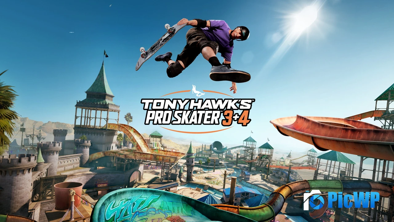 Tony Hawk039s Pro Skater 3 + 4 2025 Games 4K PC Wallpaper