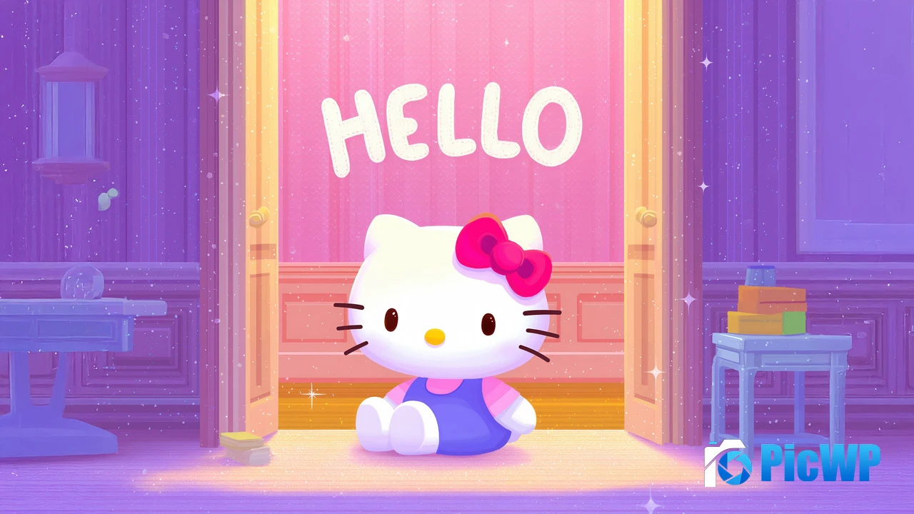 Hello Kitty Aesthetic 4K PC Wallpaper