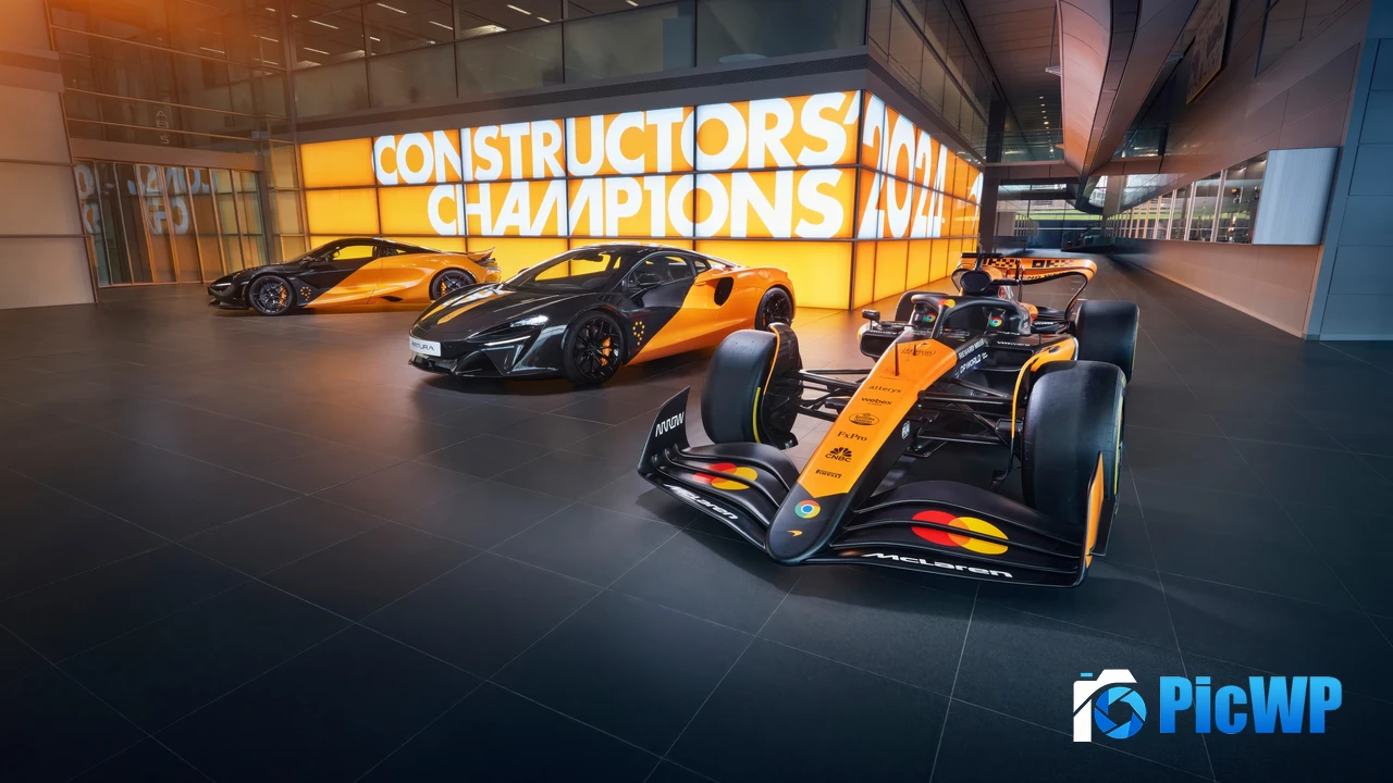 McLaren MCL38 Celebration Edition 2025 4K PC Wallpaper