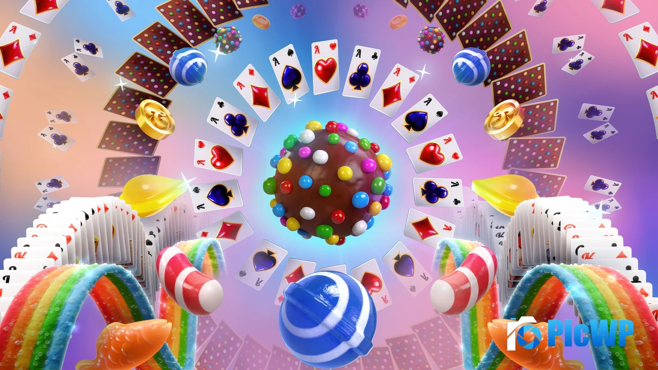 Solitaire 50th Anniversary 4K PC Wallpaper