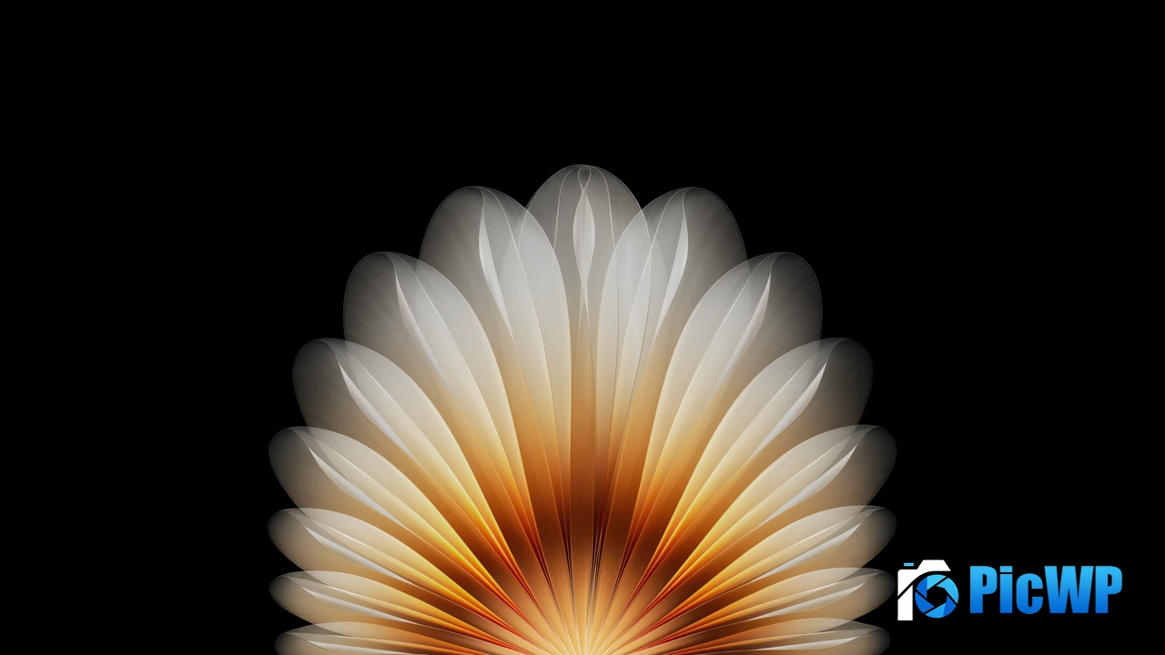 Floral Abstract design 4K PC Wallpaper