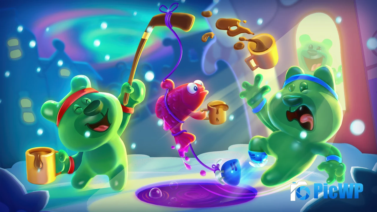 Candy Crush Soda Saga Game poster 4K PC Wallpaper