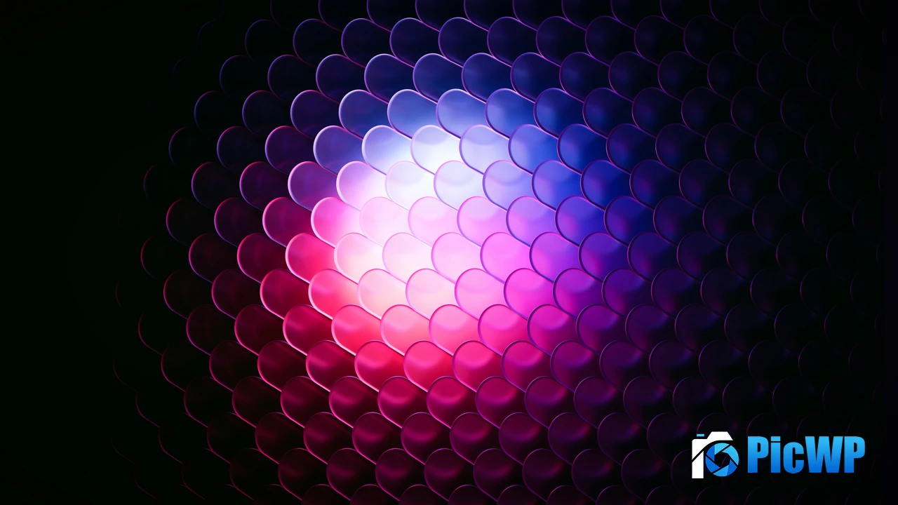 Geometric Hexagons 4K PC Wallpaper