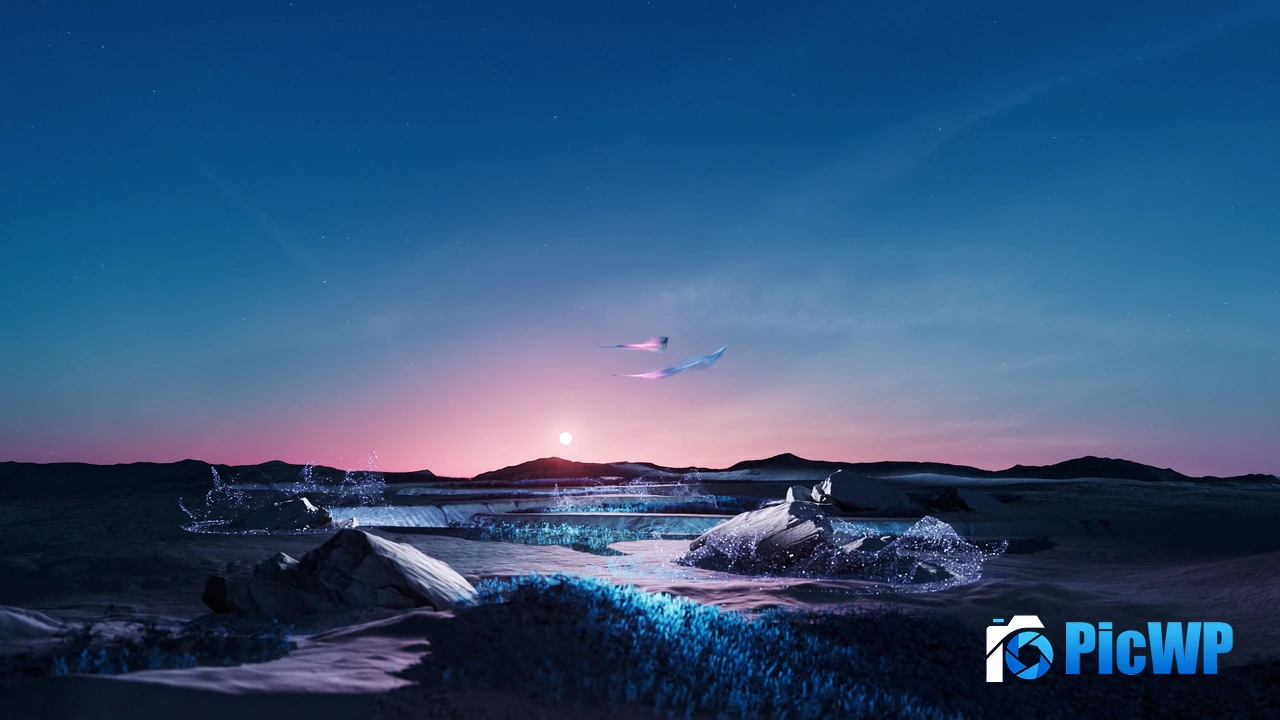 Ethereal Starry sky 5K PC Wallpaper