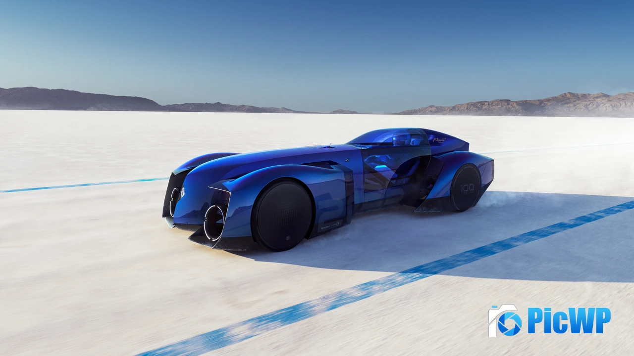Renault Filante Record 2025 4K PC Wallpaper