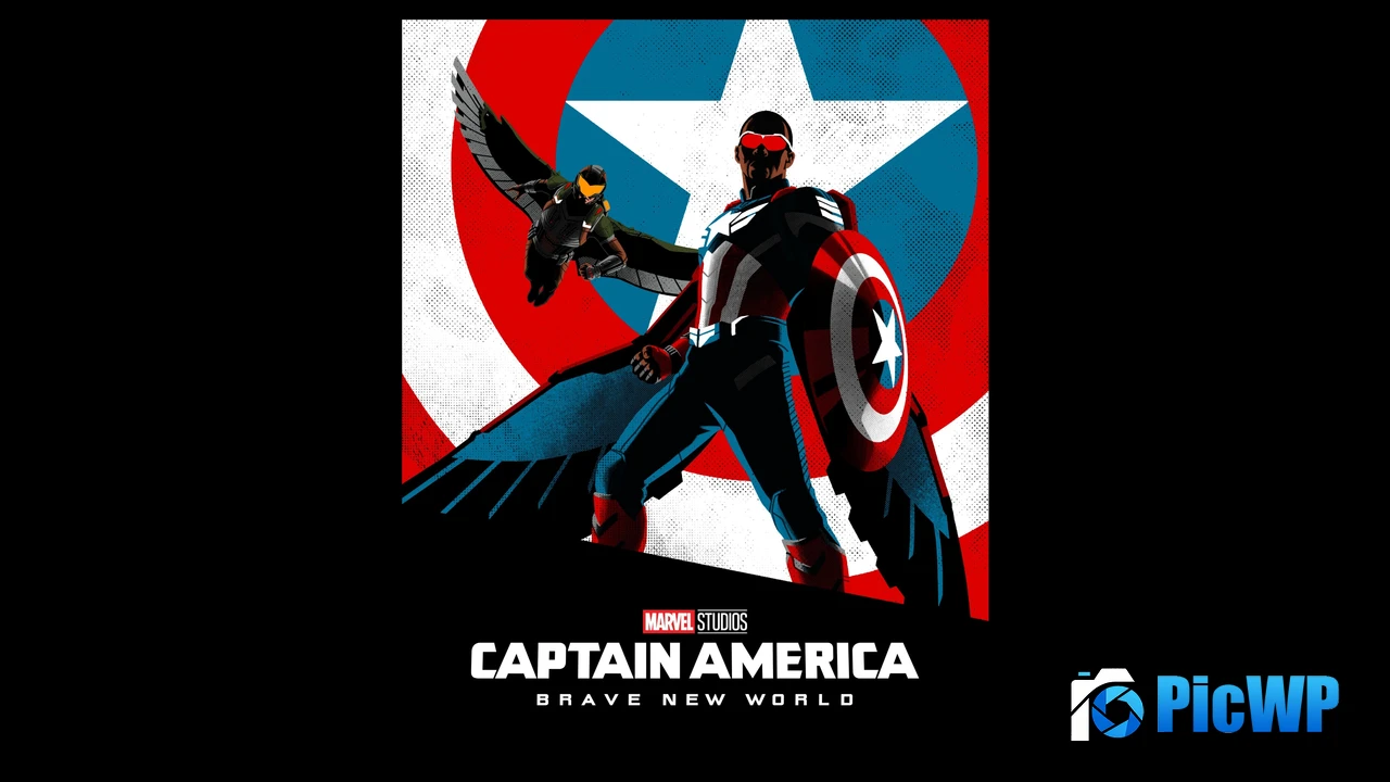 Captain America: Brave New World Artwork 4K PC Wallpaper