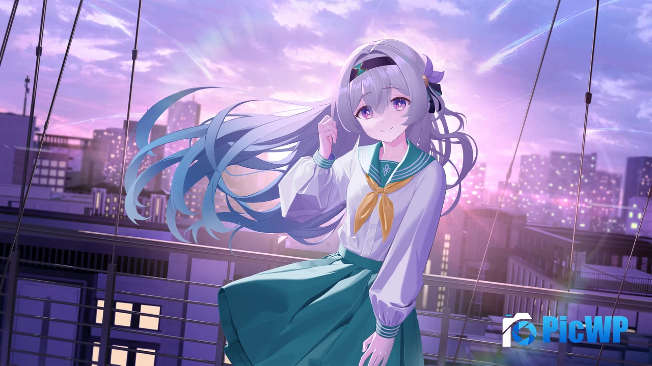 Firefly (Honkai: Star Rail) Anime girl 4K PC Wallpaper