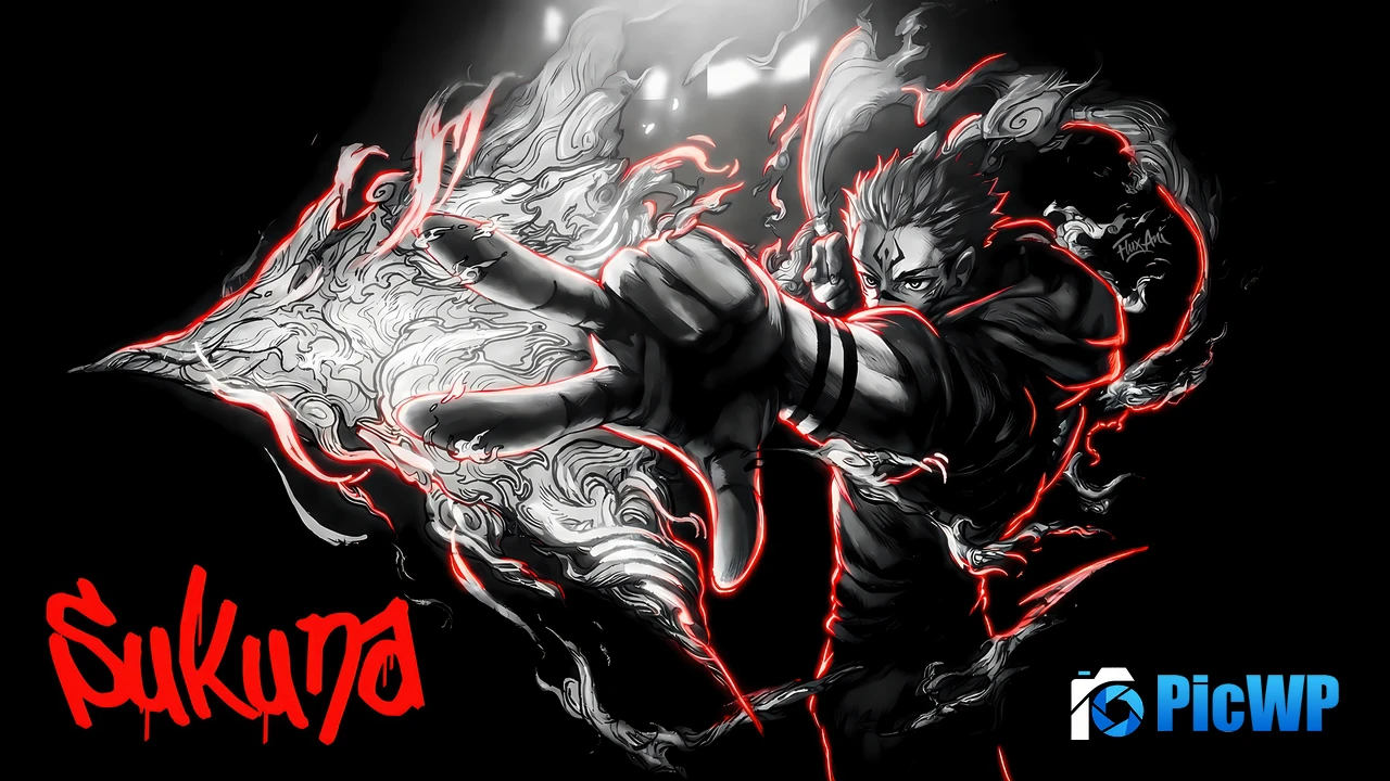 Sukuna Action 4K PC Wallpaper