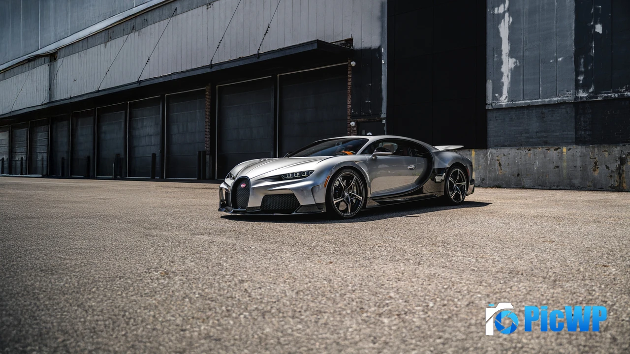 Bugatti Chiron Super Sport Outdoor 4K PC Wallpaper