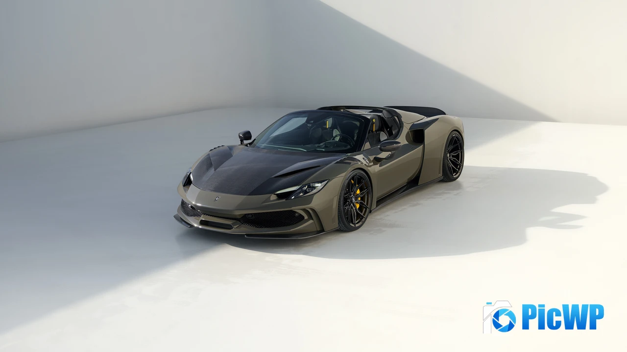 Novitec Ferrari 296 GTS N-Largo 2025 4K PC Wallpaper