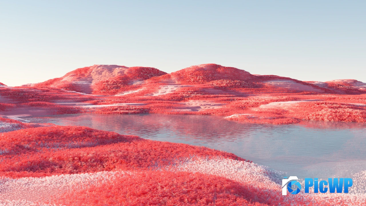 Landscape Infrared vision 4K PC Wallpaper