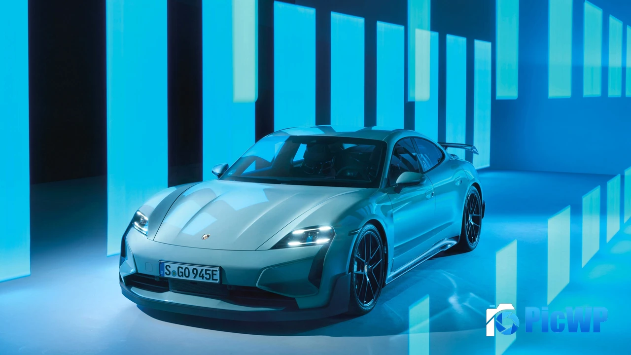 Porsche Taycan Turbo GT Weissach package 4K PC Wallpaper