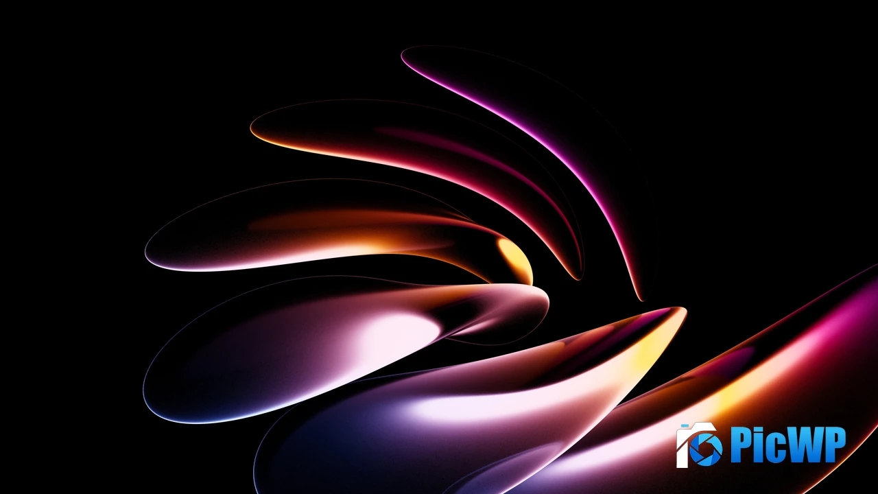 Dark aesthetic 3D Render 4K PC Wallpaper