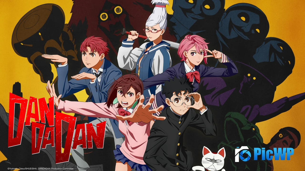 Dandadan Anime poster 4K PC Wallpaper