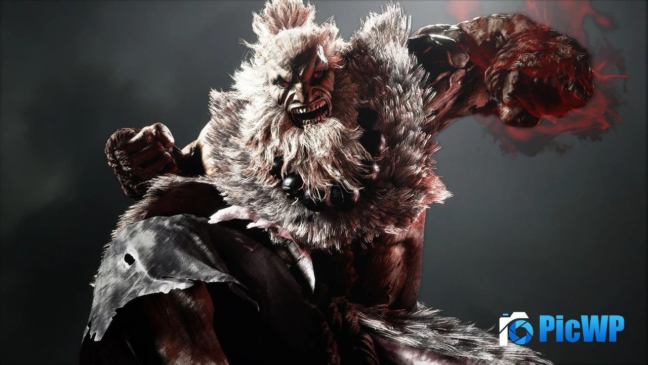 Street Fighter 6 Akuma 4K PC Wallpaper