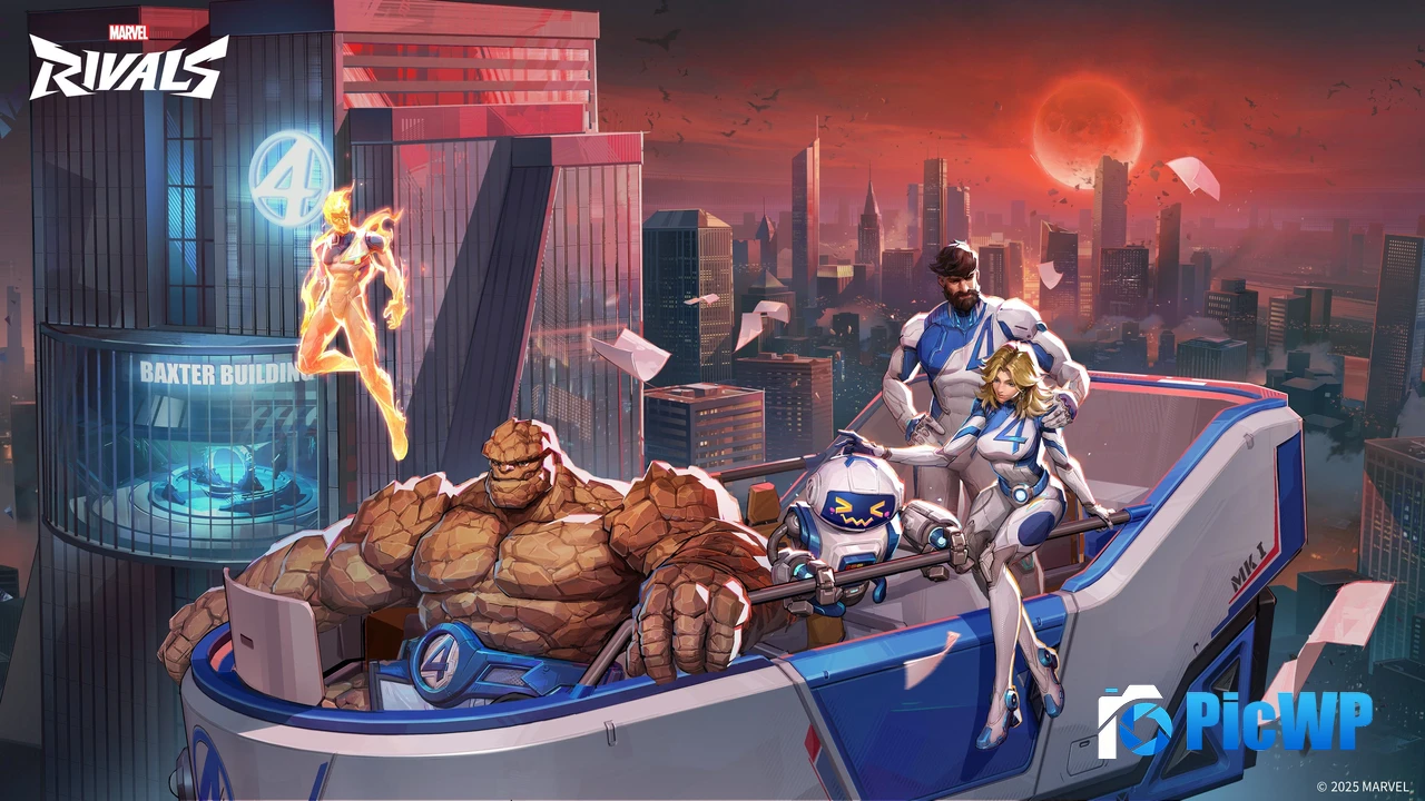 Fantastic Four Marvel Rivals 4K PC Wallpaper