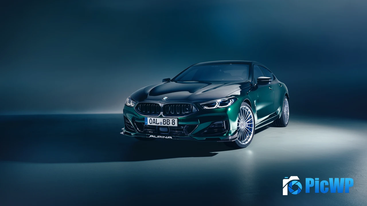 BMW Alpina B8 GT Gran Coupe 2025 4K PC Wallpaper