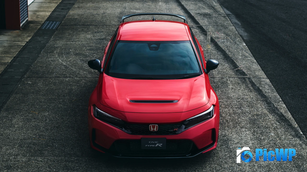 Honda Civic Type R Racing Black Package 4K PC Wallpaper