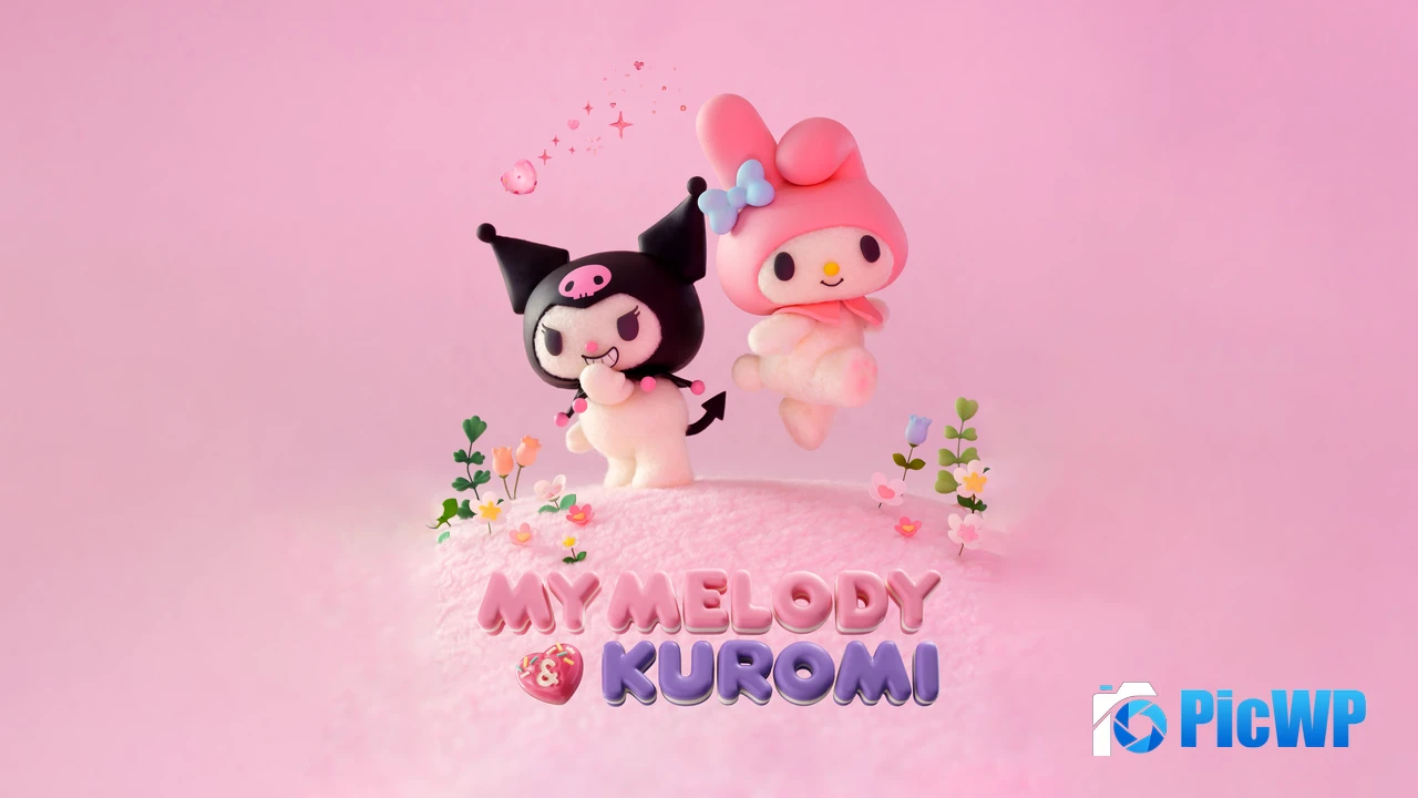 My Melodyamp Kuromi Netflix series 4K PC Wallpaper