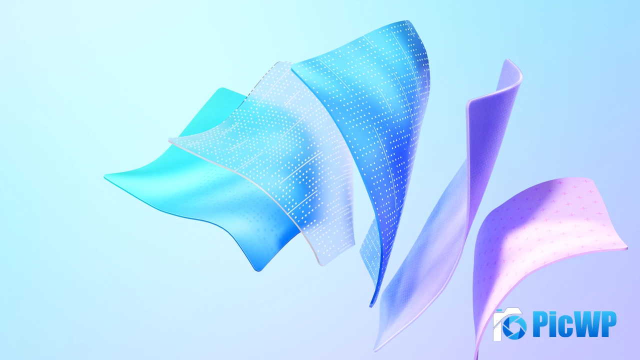 Windows 11 Floating layers 4K PC Wallpaper