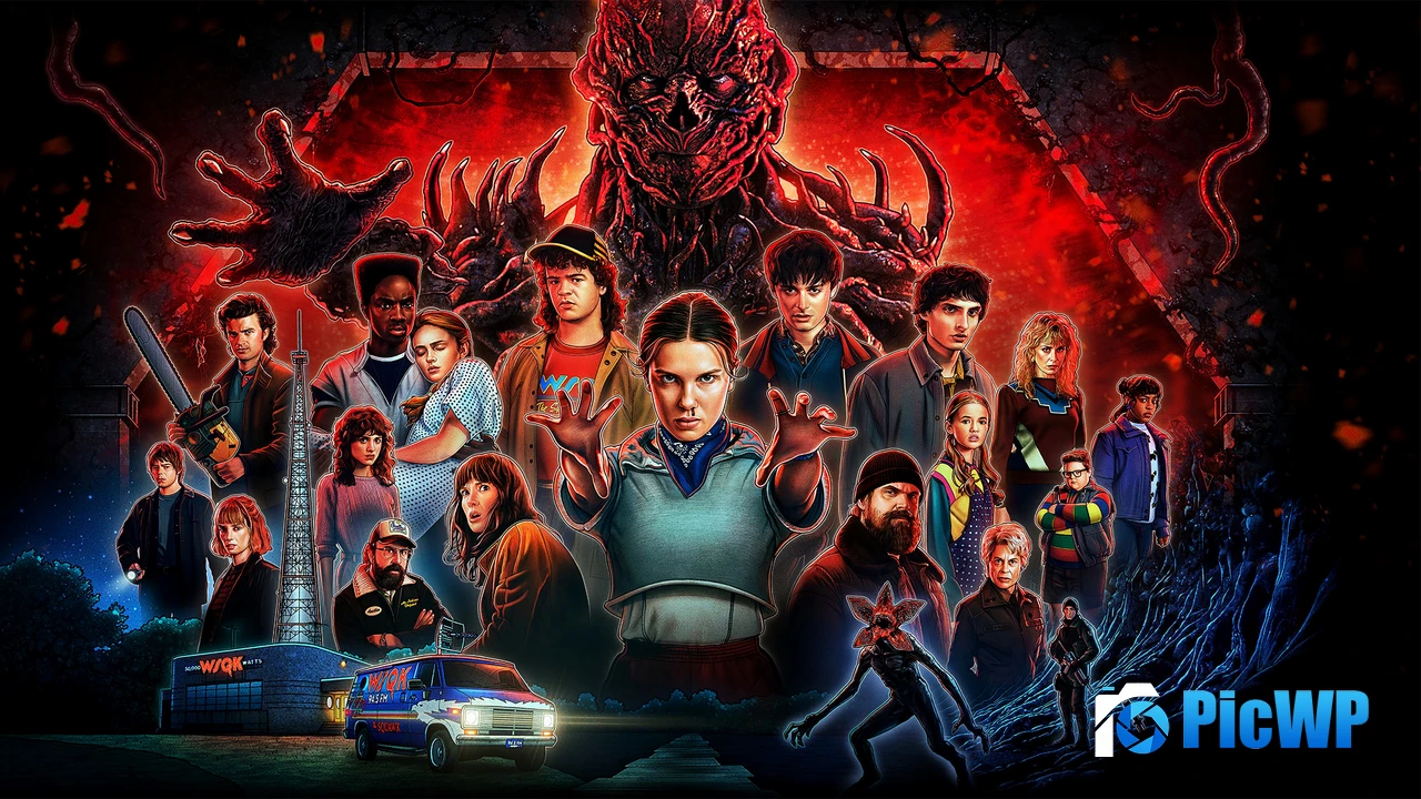 Stranger Things Season 5 Poster 4K PC Wallpaper