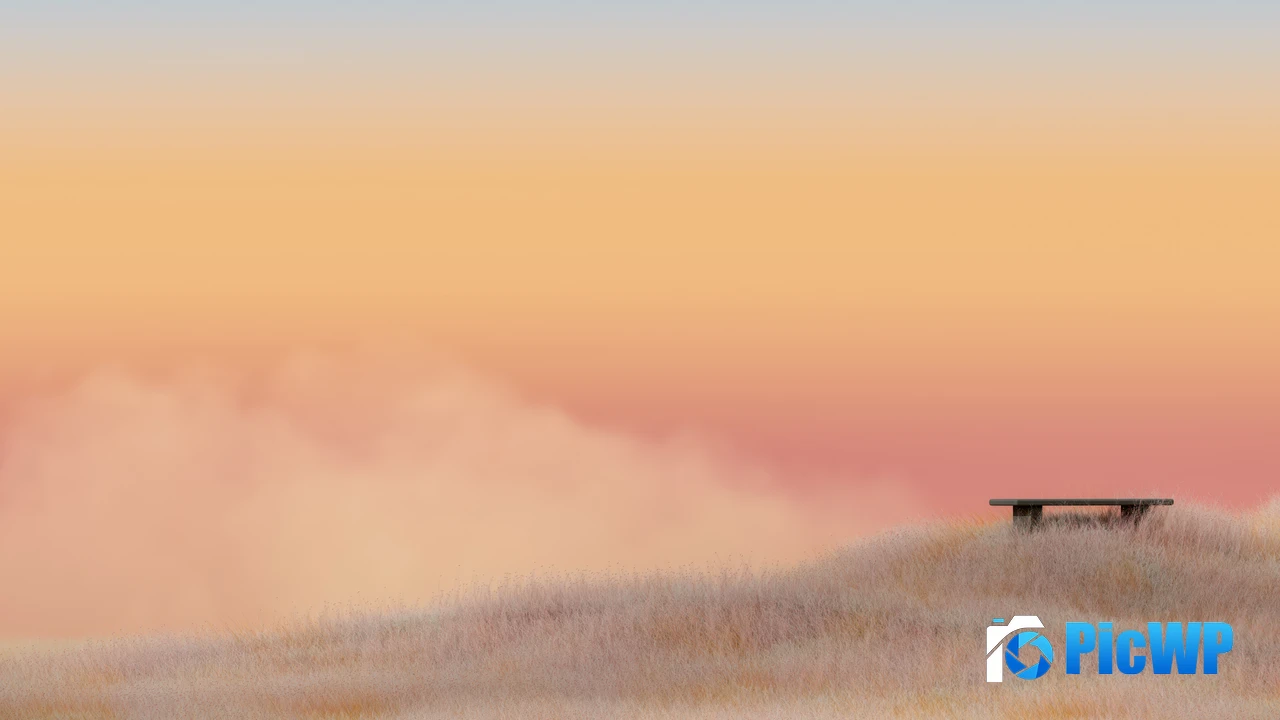 Aesthetic Sunset 4K PC Wallpaper