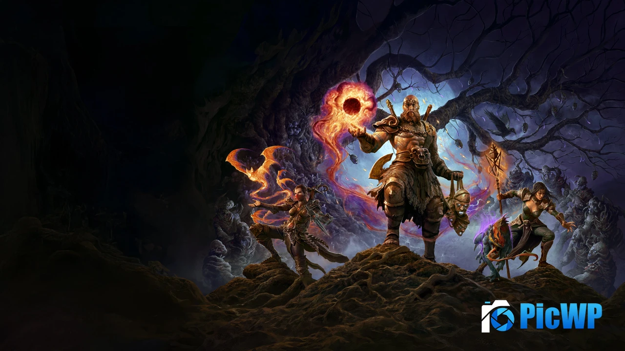 Diablo IV Season of Witchcraft 2025 Games 4K PC Wallpaper