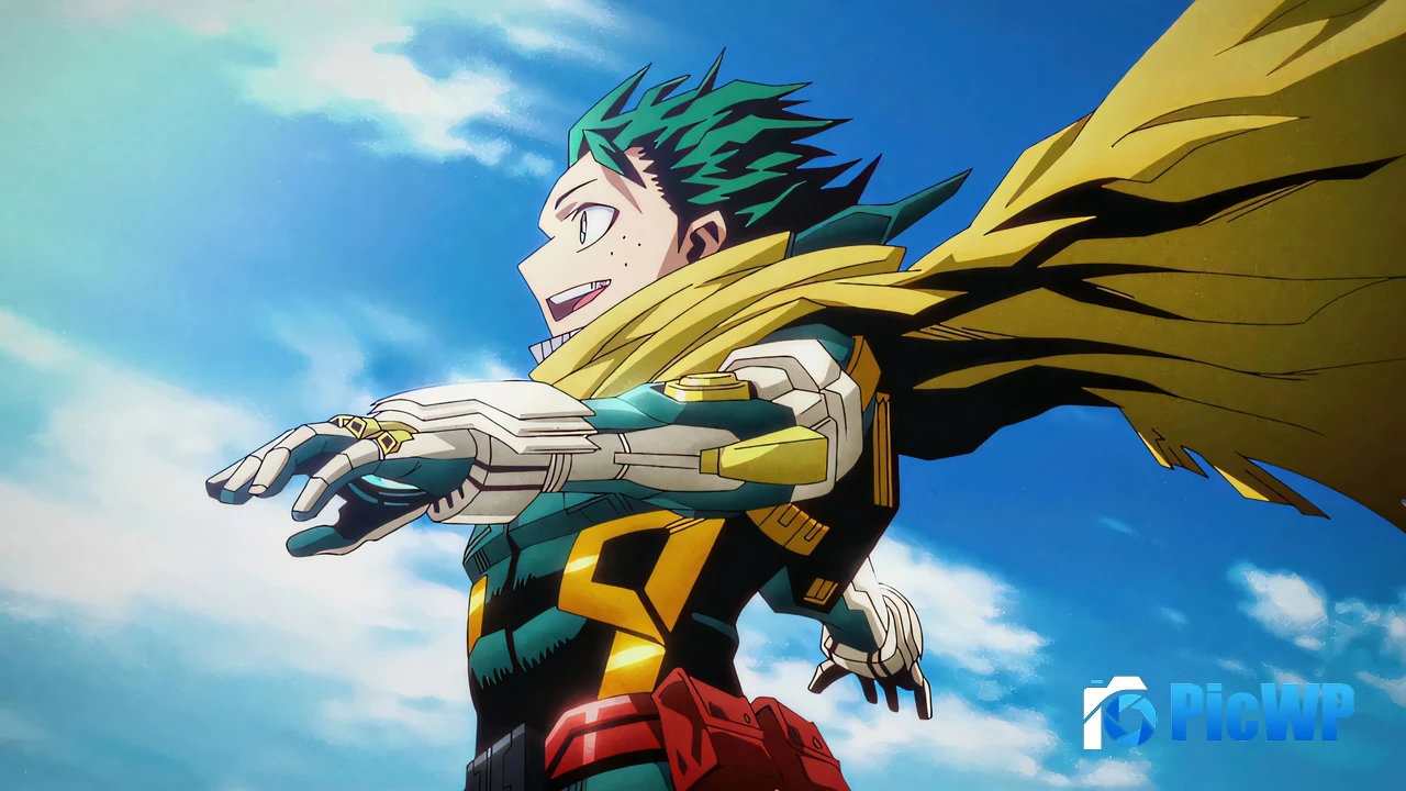 Izuku Midoriya Armor 3K Mobile Wallpaper