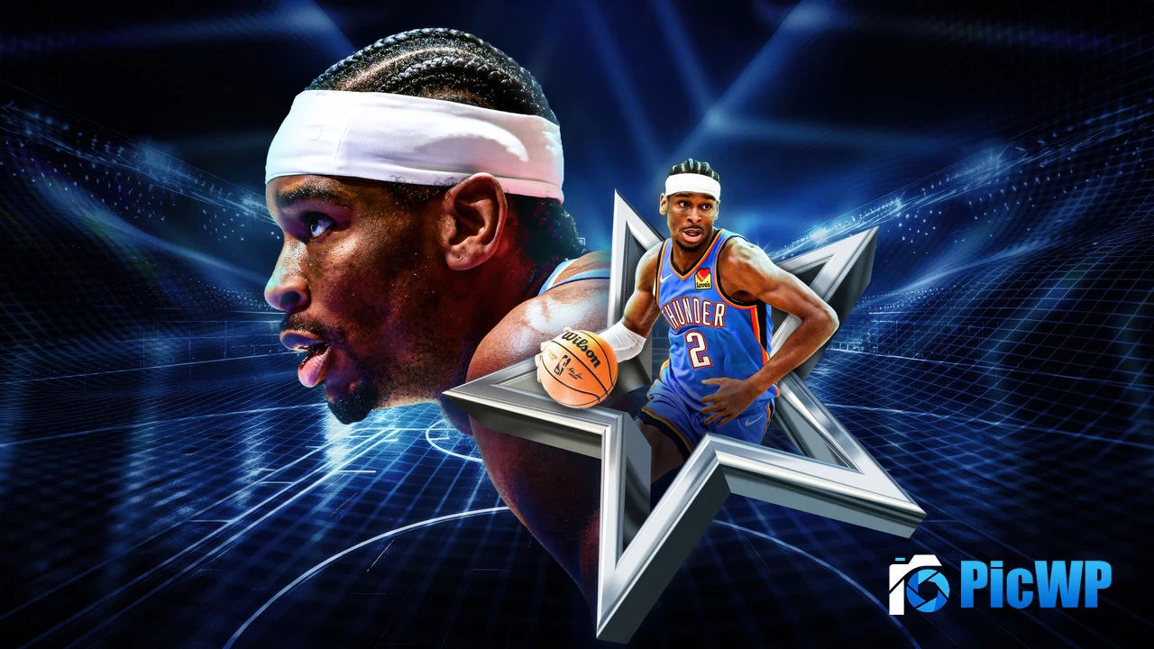 Shai Gilgeous-Alexander NBA 2K25 4K PC Wallpaper
