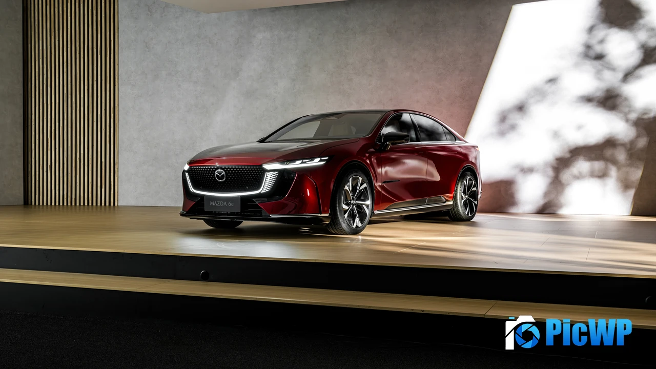 Mazda 6e 2025 4K PC Wallpaper